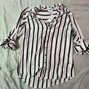 Brand New stripped shirt from express